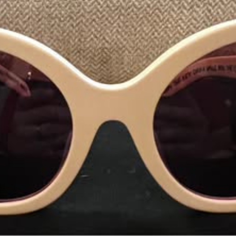 AKILA X JUNGLES Collab Tourists Sunglasses Ivory Acetate/Rose Lenses